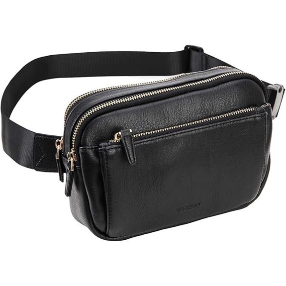 VX VONXURY Women's Vegan Leather Waist Bag