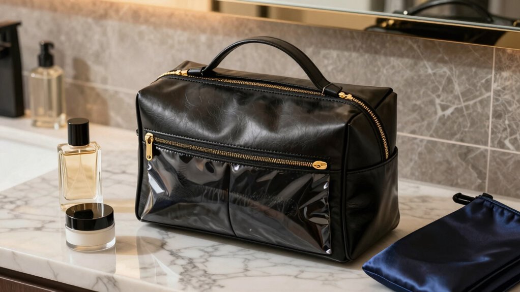 luxury women s travel toiletry bags