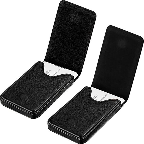 Outus Business Card Holder Wallet with Magnetic Closure