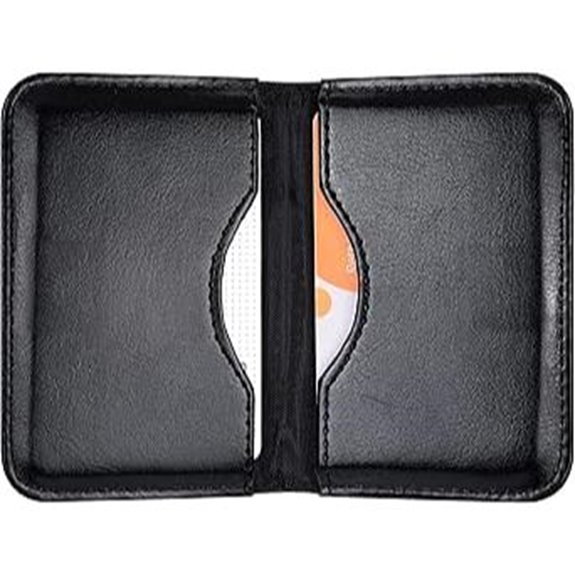 Wisdompro Business Card Holder with Magnetic Closure