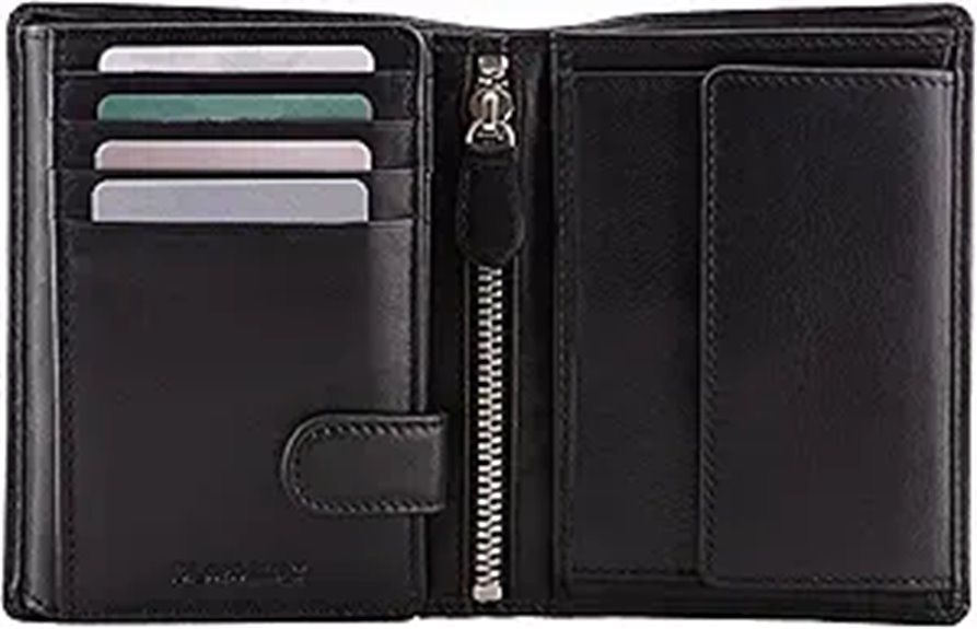 DiLoro Men's Full Grain Leather Wallet with RFID