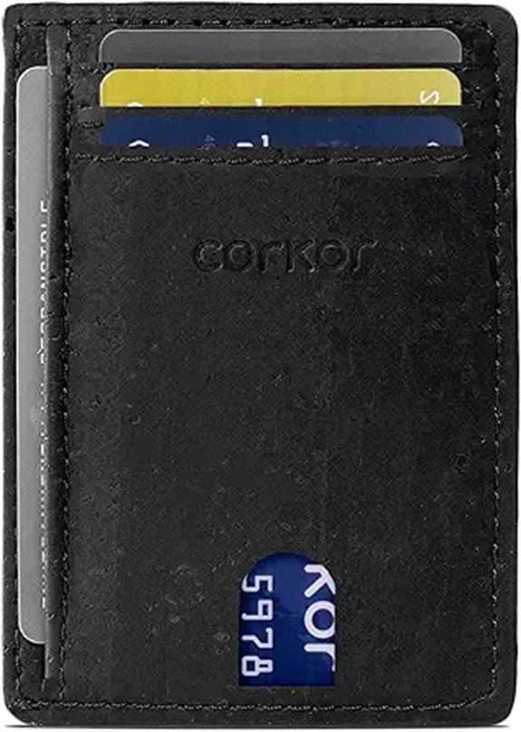 Corkor Cork Card Holder for Men