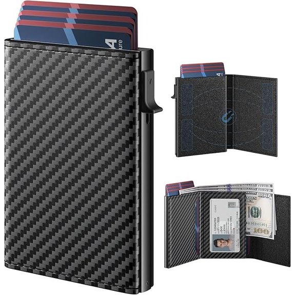 Typecase Men's RFID Wallet with Aluminum Card Holder