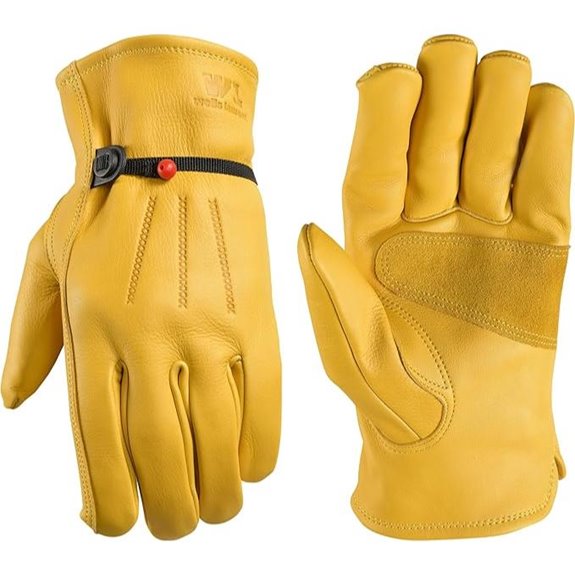 Wells Lamont Leather Work Gloves for Men