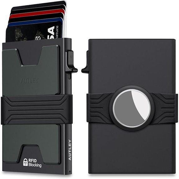 AUTLEY Airtag Wallet for Men with RFID Blocking