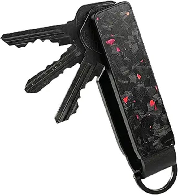 Metallic Aluminum Key Organizer Holder