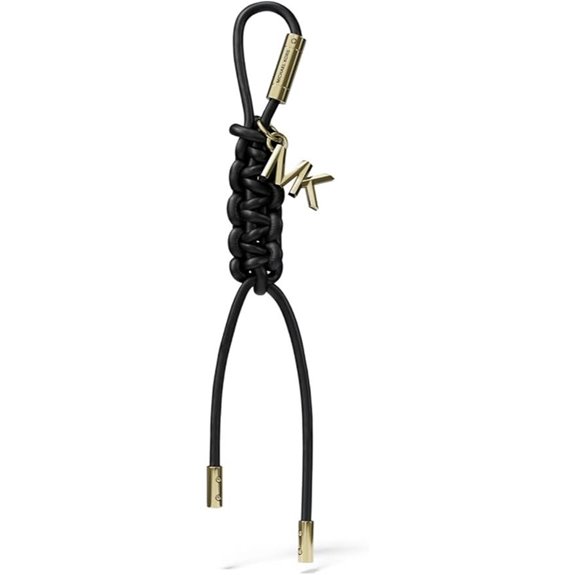 Michael Kors Braided Charm Key Chain