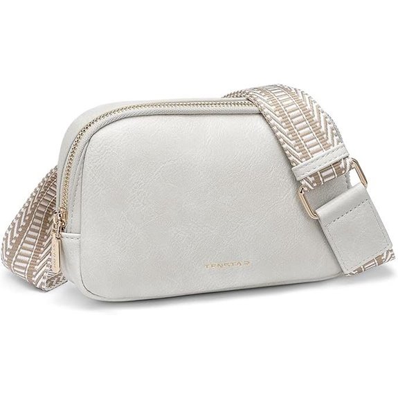 TENSTAR Mini Vegan Leather Belt Bag for Women
