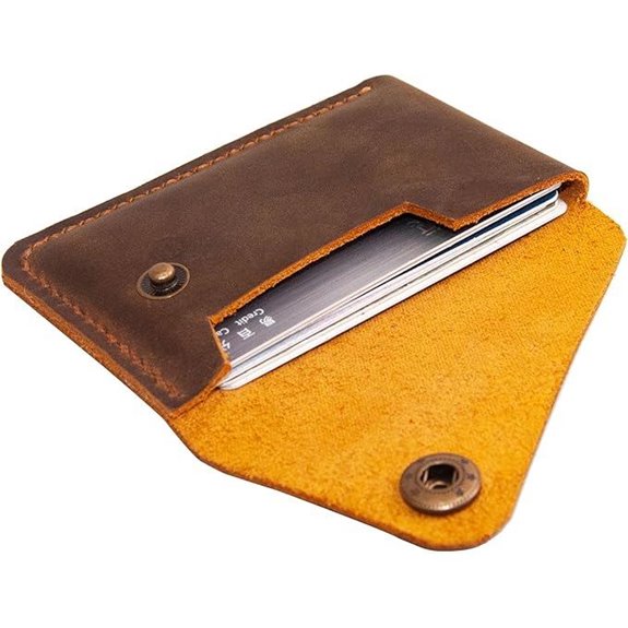 Leather Credit Card Wallet Minimalist Gift