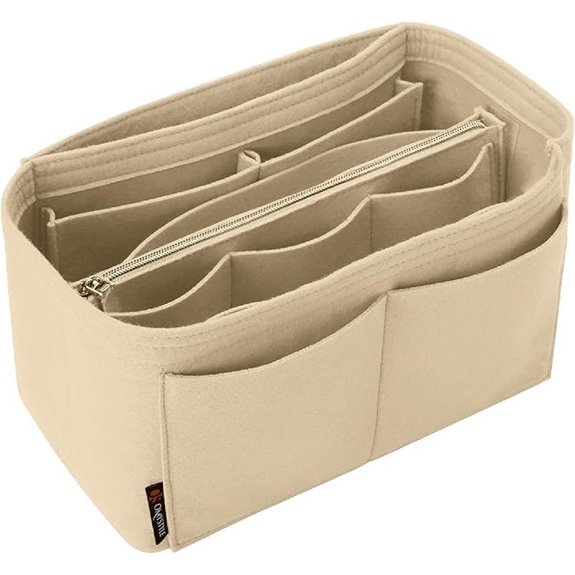 OMYSTYLE Felt Purse Organizer Insert (5 Sizes)