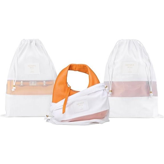 Hayden Hill Organic Cotton Dust Bags (3-Pack)