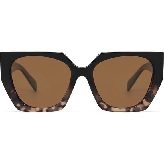 SOJOS Oversized Polarized Square Sunglasses for Women