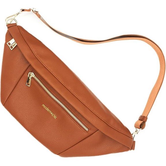 Presley Oversized Vegan Leather Crossbody Bag