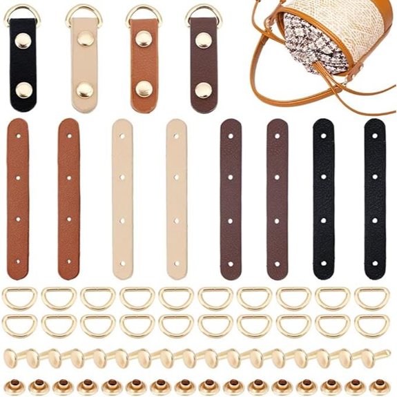 PH PandaHall Bag Strap Replacement Accessories (8 Sets)