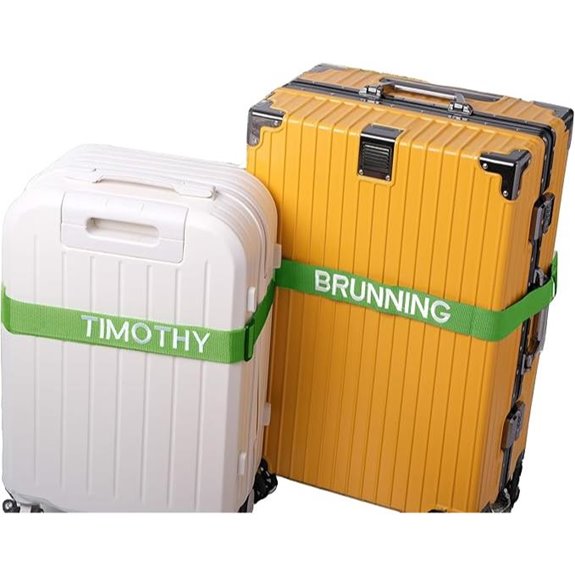 Custom Embroidered Luggage Straps for Safe Travel