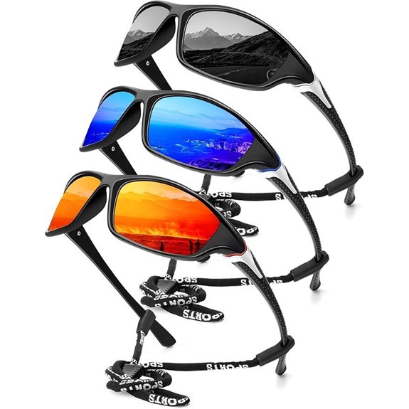 KALIYADI Polarized Sports Sunglasses for Men