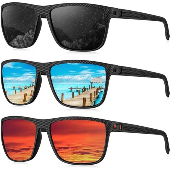 KALIYADI Polarized Men’s Sunglasses with UV Protection