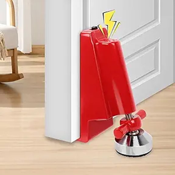 Portable Travel Door Lock with Alarm and Anti-Theft Feature