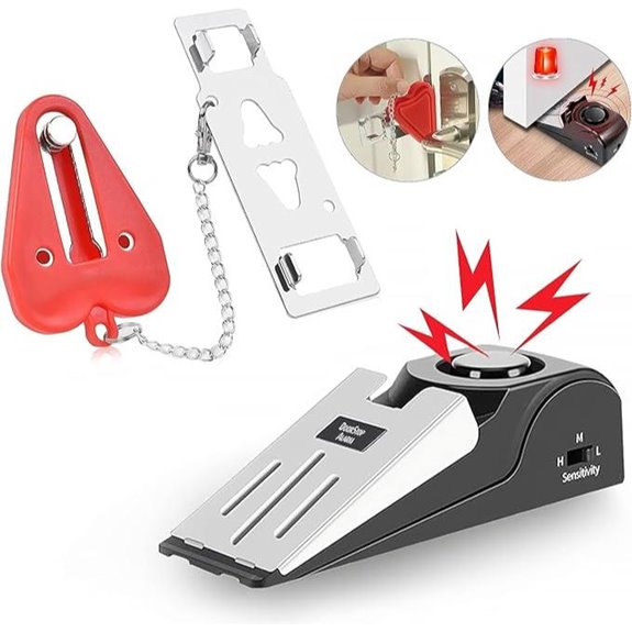 MBBEST Portable Door Lock & Alarm Security Devices