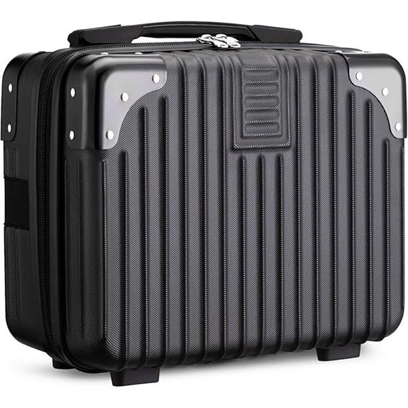 Noverlife 14 Portable Hard Shell Travel Makeup Case