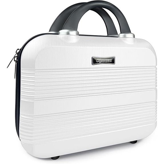 14 Portable Makeup Travel Case with Elastic Strap