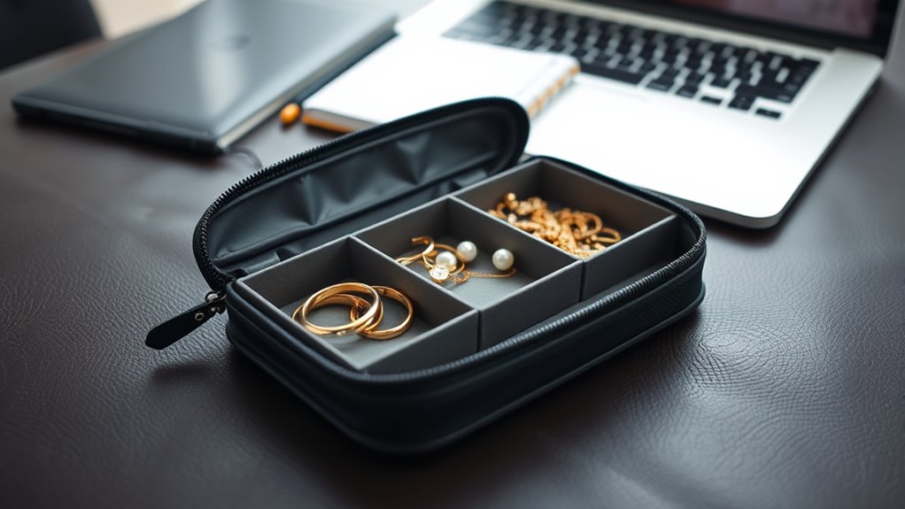portable organized jewelry storage
