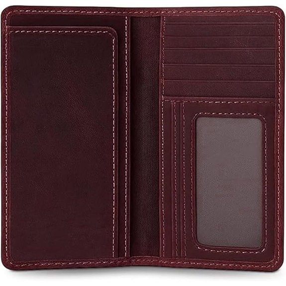Full-Grain Leather Bifold Wallet for Men