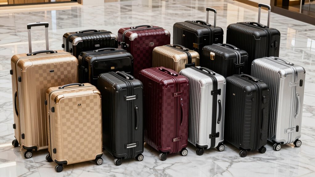 premium international luggage options