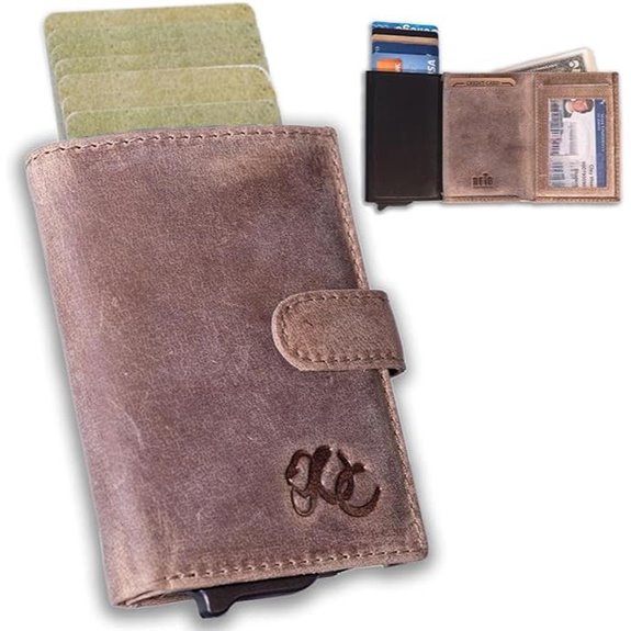Full Grain Leather RFID Wallet for Men
