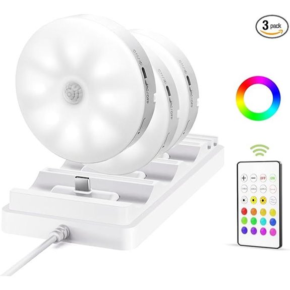 EZVALO Rechargeable Under Cabinet Lights (3 Pack)