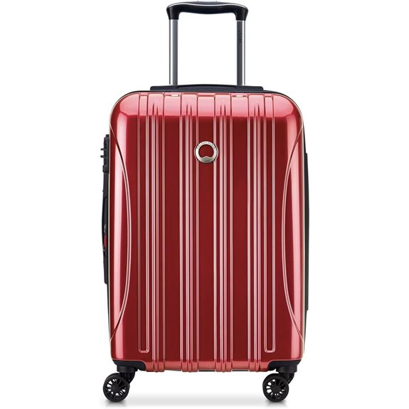 Delsey Helium Aero 21-Inch Brick Red Spinner Luggage