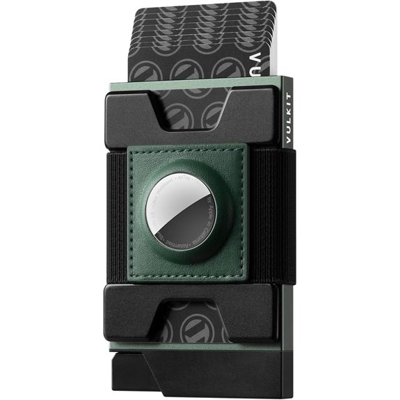 rfid aluminum wallet with airtag