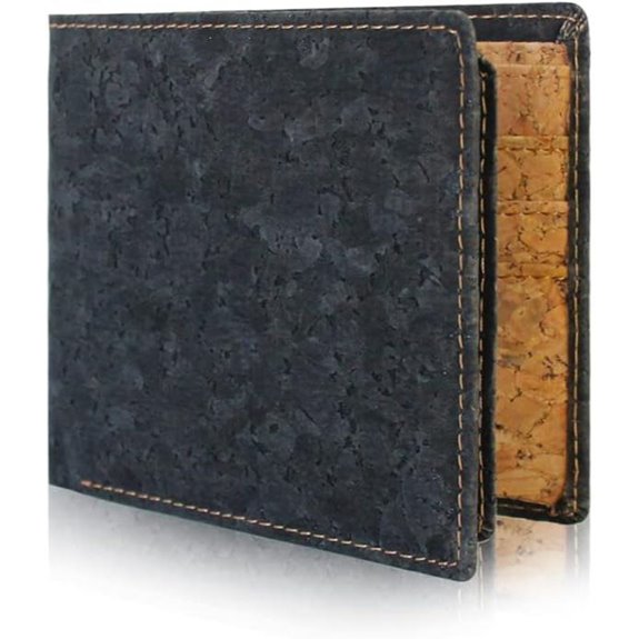 Boshiho RFID Blocking Cork Wallet for Men Women