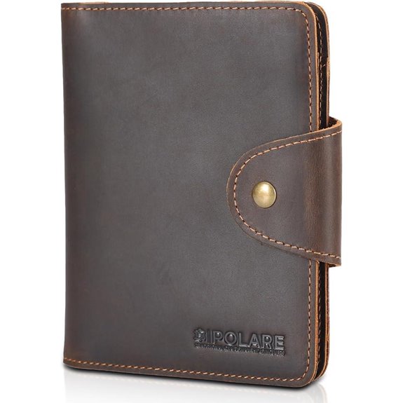 Polare RFID-Blocking Leather Bifold Wallet for Men