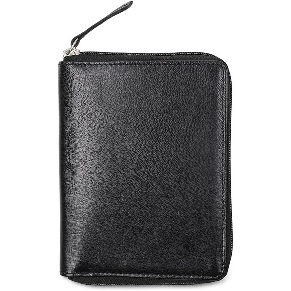 Passport Wallet with RFID Blocking Bifold Leather