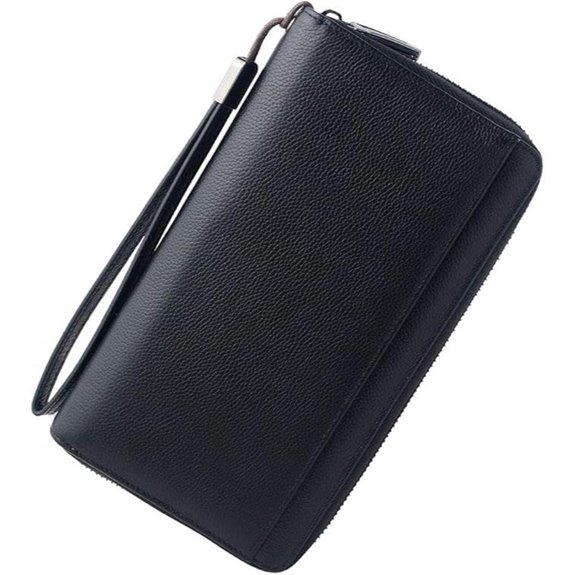 Travel Document Organizer with RFID Blocking