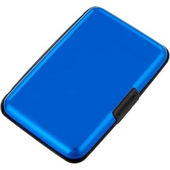 RFID Blocking Metal Credit Card Wallet for Men WoMen