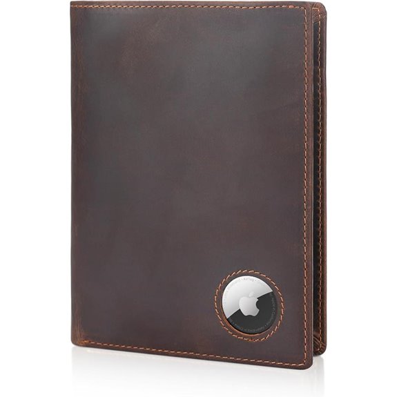 rfid leather travel wallet