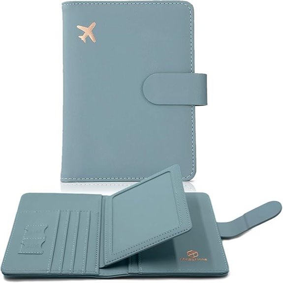 Melsbrinna RFID Passport Holder for Travel