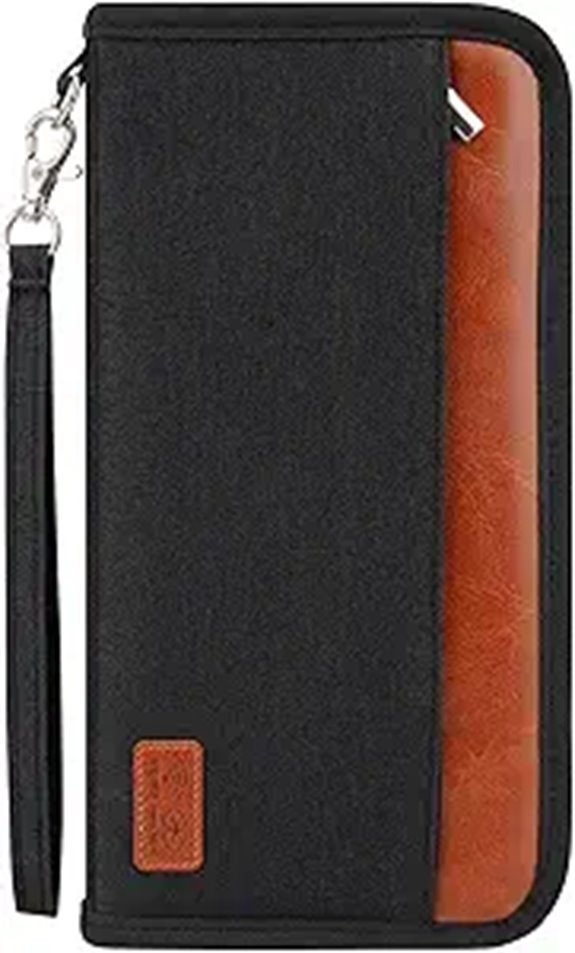 rfid passport travel organizer