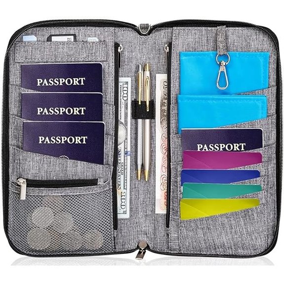 rfid passport wallet family