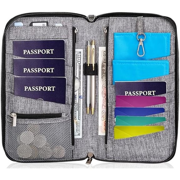 Valante RFID Passport Wallet for Family Travel