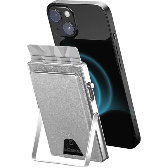 Magnetic RFID Phone Wallet with Card Holder