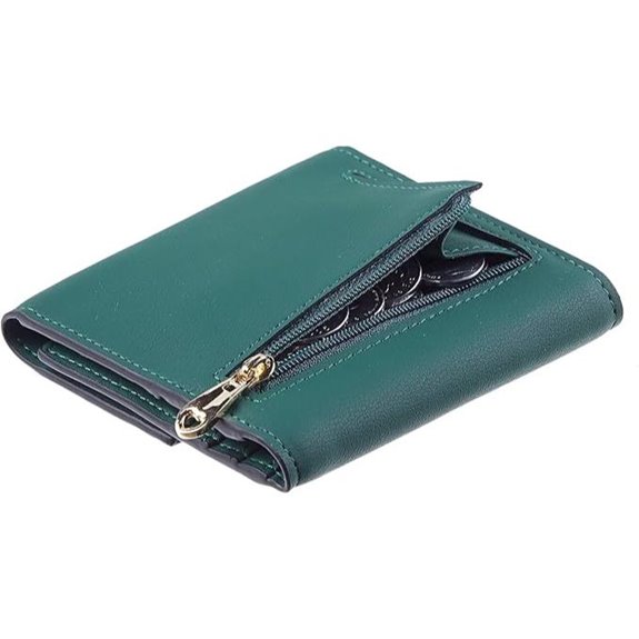 Travelambo RFID Blocking Compact Wallet and Coin Pouch