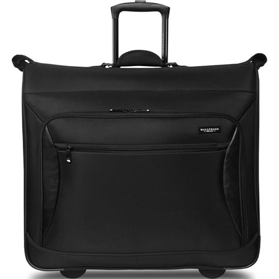 WallyBags Solutions Rolling Garment Bag with Hangers