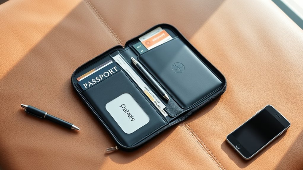 secure accessible travel organizer