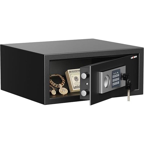 Digital Safe Lock Box for Money Jewelry and Guns