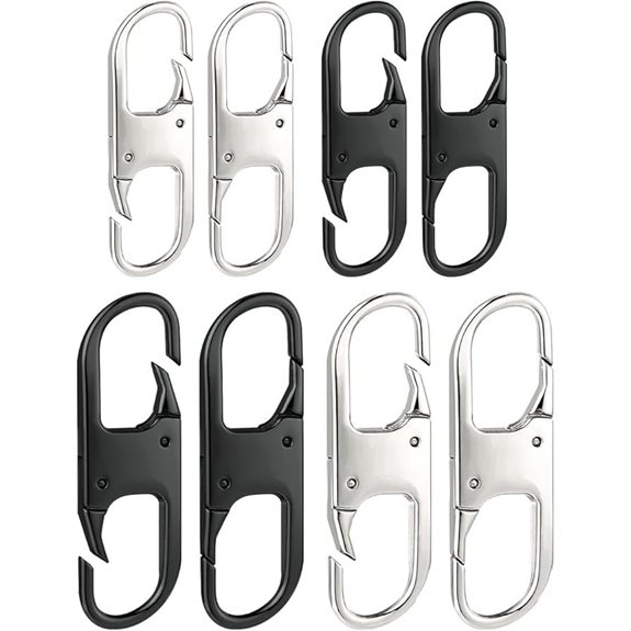 Anti-Theft Zipper Lock Backpack Zipper Lock Kit