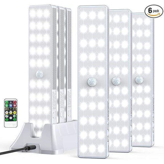 LED Closet Light with Charging Station (6 Pack)