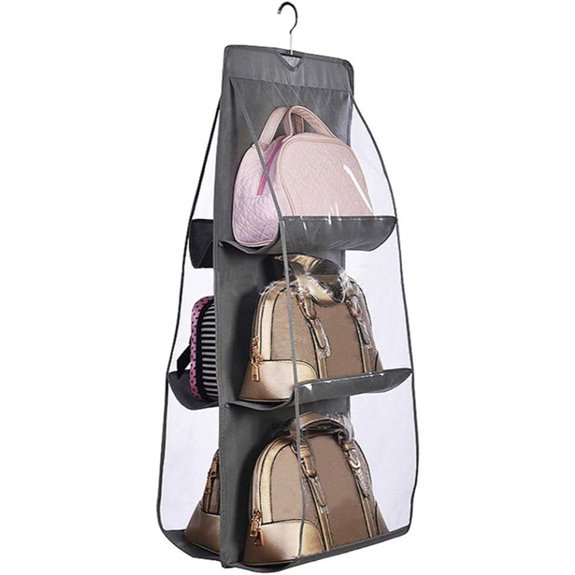 DIOMMELL Purse Hanger Organizer with 6 Pockets